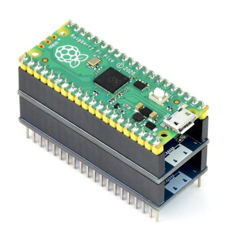 10 DoF IMU-Sensor mit Beschleunigungsmesser, Gyroskop und Barometer für Raspberry Pi Pico.