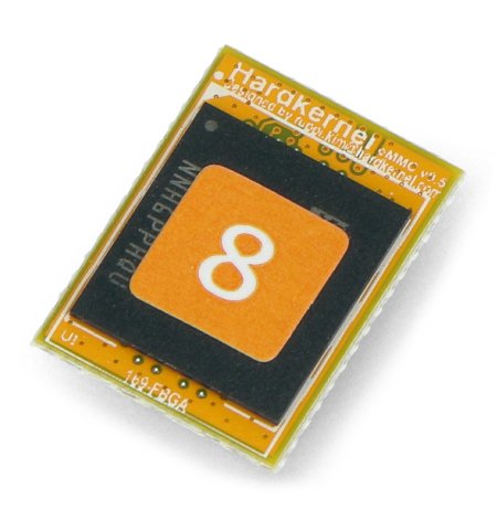 8 GB eMMC-Speicher mit vorinstalliertem Linux.