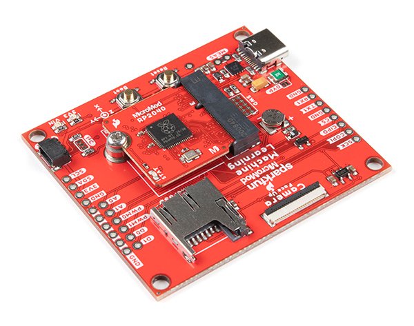 MicroMod mit RP2040 Mikrocontrollermodul.