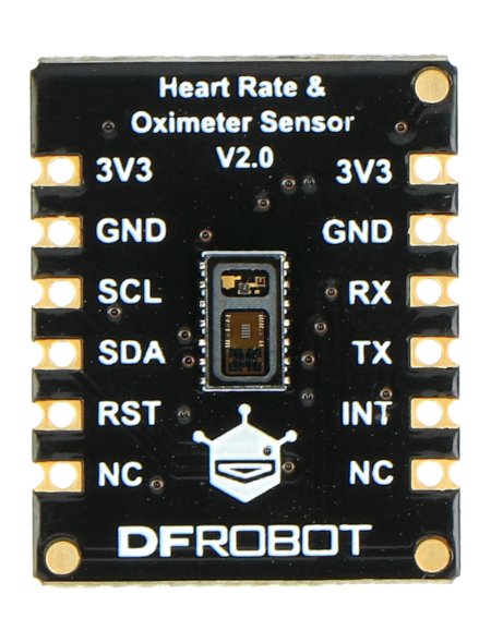 Fermion: Pulsoximeter und Herzfrequenzmesser – MAX30102 – I2C – DFRobot.