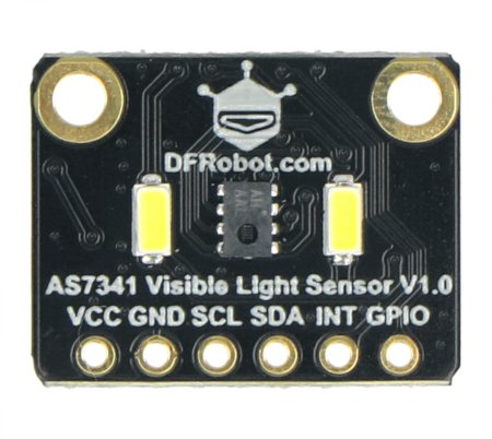 Sensor mit eingebautem AS7341-Chip.