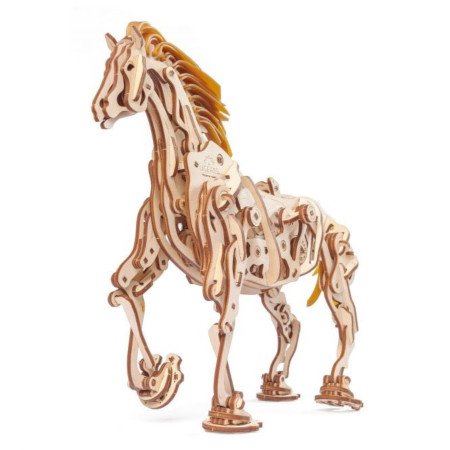 Das Pferde-Mechanoid ist eine Kombination aus Natur und Mechanik.