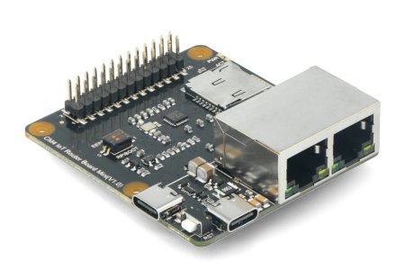 Router Carrier Board Mini – eine Mini-IoT-Erweiterungskarte, die für die Verwendung mit dem Raspberry Pi Compute Module 4 entwickelt wurde.