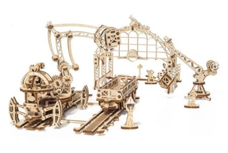 Der Schienenmanipulator ist Teil der Mechanical Town-Serie.