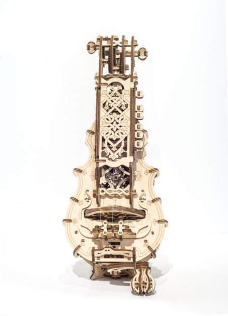 Mechanisches Musikmodell, inspiriert von der Kunst mittelalterlicher Handwerker.