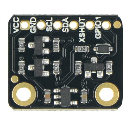 Abstandssensor ausgestattet mit dem VL53L3CX Chip.