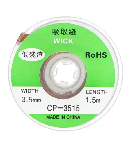 Geflecht für Zinnabsaugung 3,5 mm - CP-3515