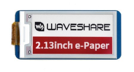 E-Paper-Display in E-Ink-Technologie von Waveshare.