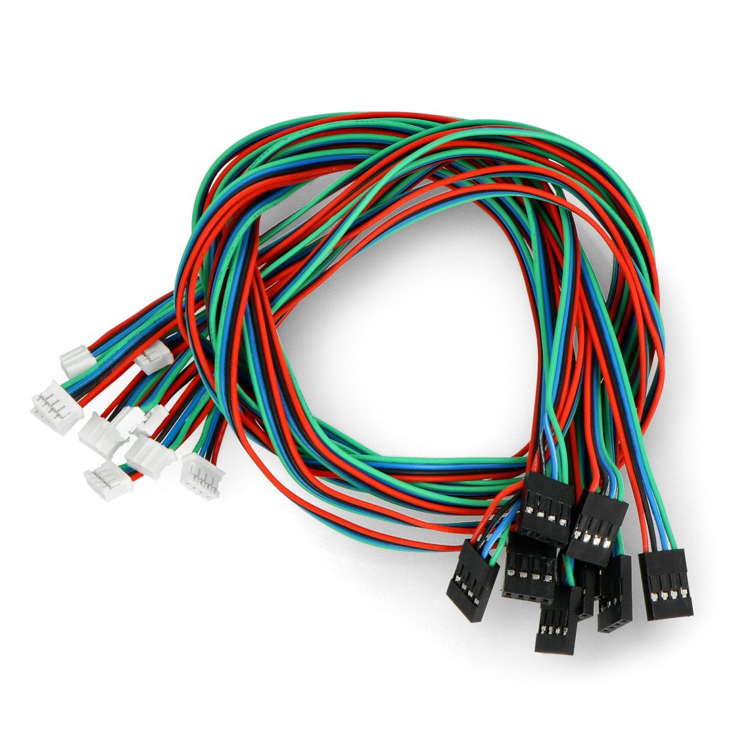 RGB-LED Buchse zum Löten weiß 4-polig Controller Kabel Verbinder, Adapter  / Verbindungskabel, LED-STRIPS ZUBEHÖR