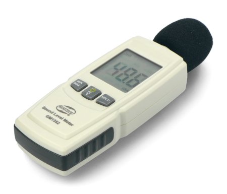 Benetech GM1352 Sonometer, Dezibelmesser - von 30 bis 130 dBA.