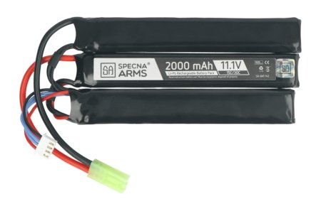 Batterie Li-Pol Specna ARMS 2000mAh 15C / 30C 3S 11,1V - Tamiya - 3-Modul