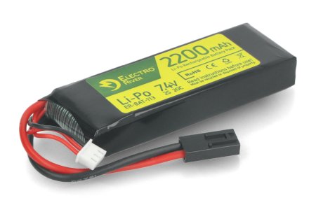 Batterie Li-Pol Electro River 2200mAh 20C 2S 7,4V - Tamiya