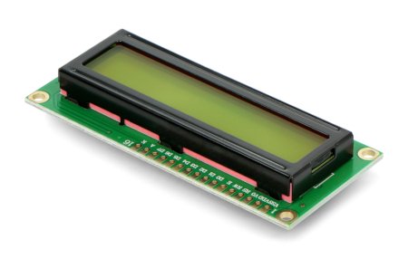 LCD-Display 2x16 Zeichen - grün - justPi.