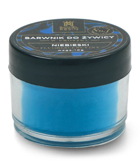 Royal Resin Epoxidharzfarbe - fluoreszierendes Pulver - 10g - blau