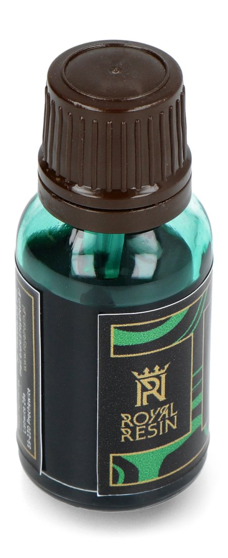 Barwnik alkoholowy do żywicy epoksydowej Royal Resin - transparentny w płynie - 15ml - zieleń lasu