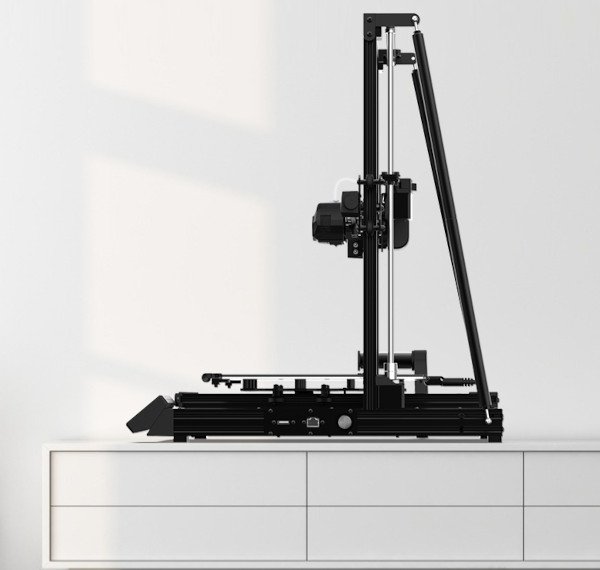 Profil des Designs des Creality CR-10 Smart 3D-Druckers