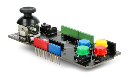 Schild für Arduino mit einem Joystick und 4 Tasten - DFRobot DFR0008