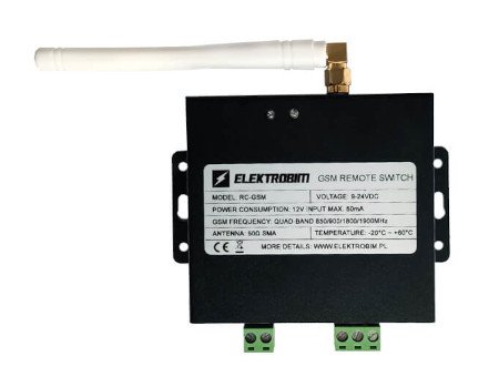 RC-GSM Steuermodul - zum ferngesteuerten Öffnen und Schließen von Garagentoren von Elektrobim.