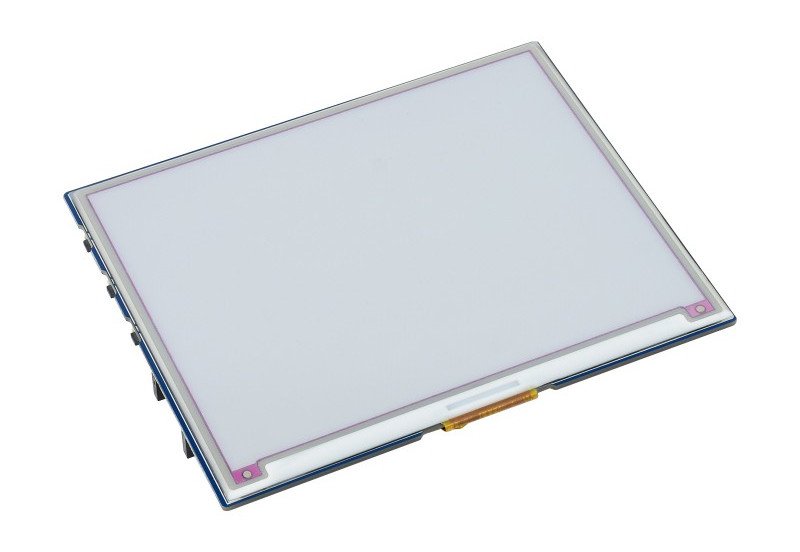 E-Paper E-Ink 5,65 '' 600 × 448px SPI - Display mit Overlay für Raspberry Pi Pico - ACeP - 7 Farben - Waveshare 20299