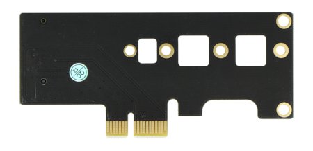 Adapter zum Anschluss von M.2-Festplatten an PCIe