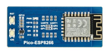 Schild für Pico mit ESP8266-System