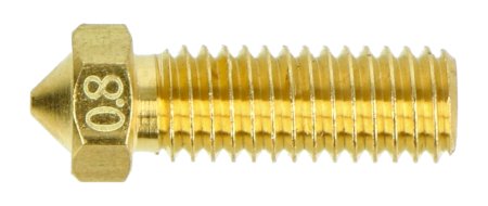 Vulkandüse 0,8 mm - Filament 1,75 mm - Messing