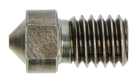 Düse 0,4 mm E3D V6 - Filament 1,75 mm - gehärteter Stahl