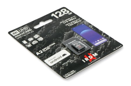 Goodram IR-M2AA microSD-Speicherkarte 128 GB 170 MB / s UHS-I Klasse U3 mit Adapter