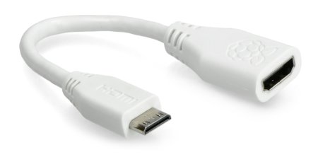 Offizielles Raspberry Pi miniHDMI-Kabel