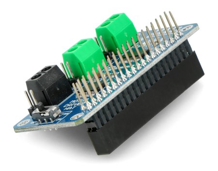DC-Motortreiber in Form einer Abschirmung für den Raspberry Pi