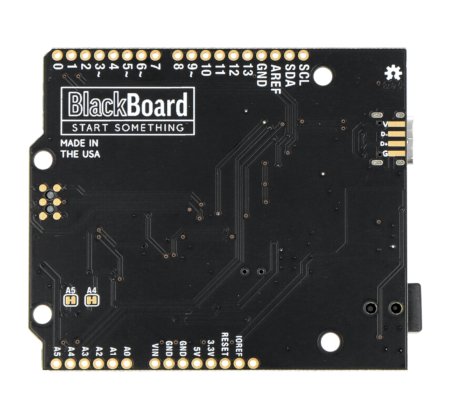 SparkFun BlackBoard C ist ein Board, das vollständig mit Arduino Uno kompatibel ist.