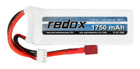 Li-Pol Redox ASG 1750mAh 20C 3S 11,1V Paket