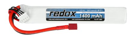 Li-Pol Redox 1400mAh 20C 3S 11,1V Paket