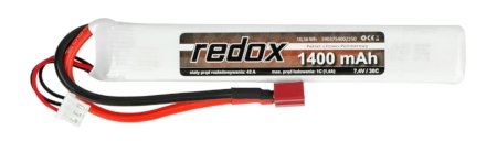 Li-Pol Redox 1400 mAh 30C 2S 7,4V-Paket