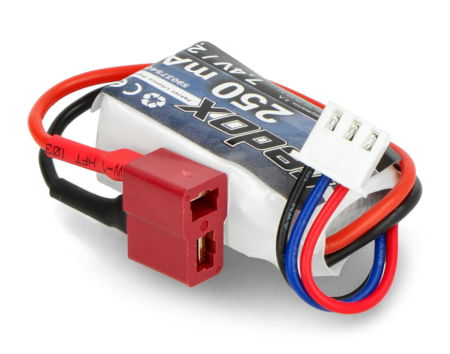 Li-Pol Redox 250mAh 20C 2S 7,4V Paket