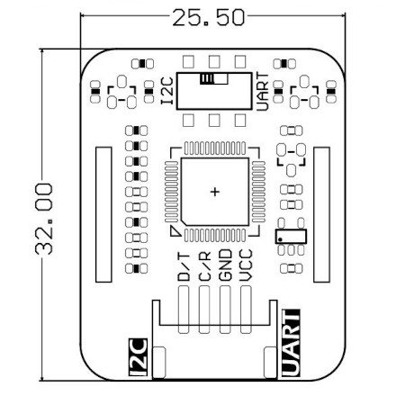 Schwerkraft - MAX30102 Herzfrequenzsensor und Pulsoximeter - DFRobot SEN0518
