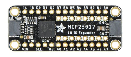 MCP23017-Modul - GPIO-Pin-Expander - 16-Kanal-I2C - STEMMA QT / Qwiic - Adafruit 5346.