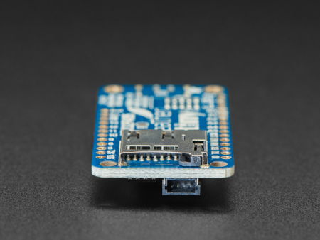 Platine mit dem Mikrocontroller STM32F405 von Adafruit.