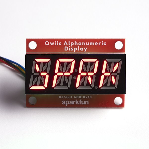 SparkFun Alphanumeric Display - Alphanumerisches Display - Rot - Qwiic - SparkFun COM-16916