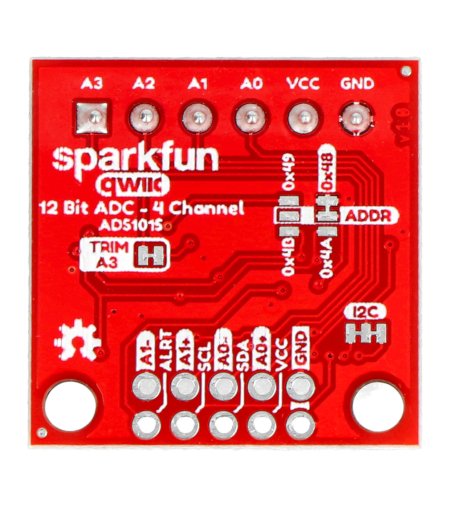 SparkFun Qwiic 12 Bit ADC ADS1015 - ADC 12-Bit 4-Kanal-Wandler - I2C - SparkFun DEV-15334