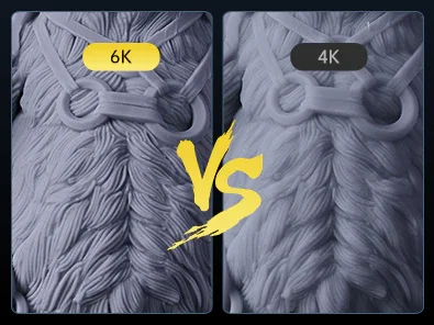 Das Display mit 6K-Auflösung bringt mehr Details in die Modelle