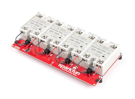 SparkFun Qwiic Quad Solid State Relay Kit – Set mit Solid State Relais – SparkFun KIT-16833