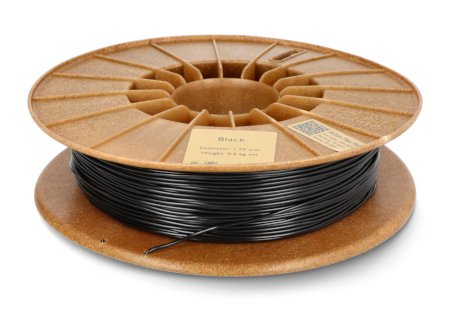 Filament Rosa3D Flex 96A 1,75 mm 0,5 kg - Schwarz