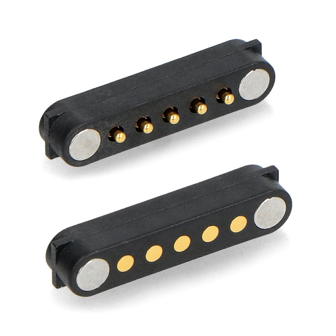 5 Paar Magnetstecker 3-poliger Pogo-Pin-Stecker 2,2 mm, 3-polig