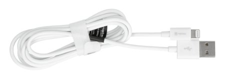 Natec USB A - Lightning Kabel für iPhone / iPad / iPod (MFI) - weiß - 1,5m