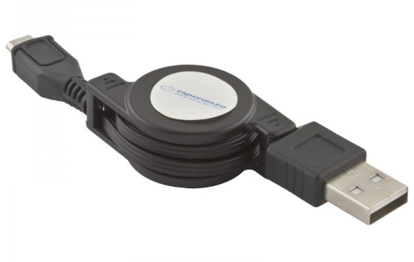 Einziehbares Micro-USB-USB-Kabel