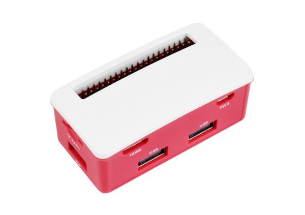 4x USB Hub mit Gehäuse für Raspberry Pi Zero - Waveshare 20892