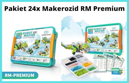 Makerzoid Robomaster Premium Pack – 24 Tilesets + 10 Unterrichtsszenarien.