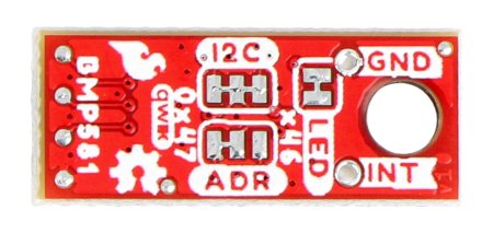 SparkFun Micro 6 DoF IMU mit ISM330DHCX-Chip von STMicroelectronics.