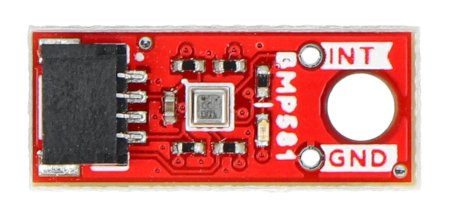 Miniatur-Luftdrucksensor - Barometer - 30-125 kPa - BMP581 - Qwiic - SparkFun SEN-20171